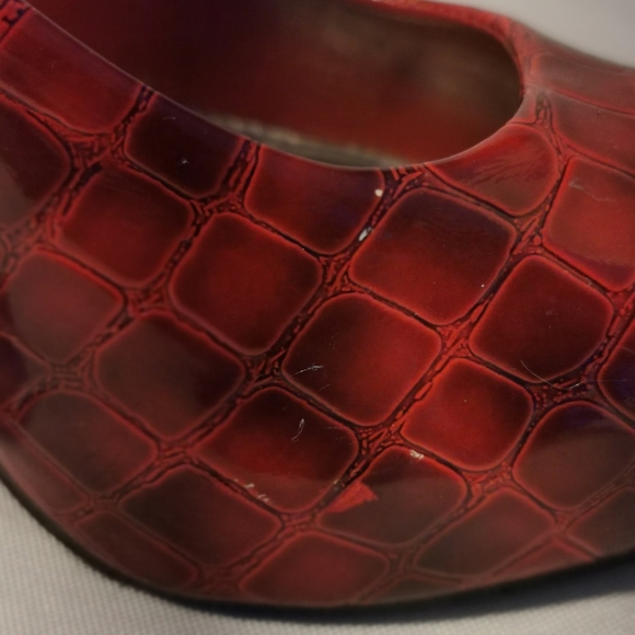 Spring Classic Platform Pumps, Red Size 38 - Picture 4 of 12